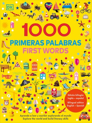 cover image of 1000 primeras palabras. Fist words. Edición bilingüe